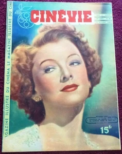 MYRNA LOY COVER Cinevie 10/7/47 movies Betty Hutton Jane Russell Annabella - Imagen 1 de 4
