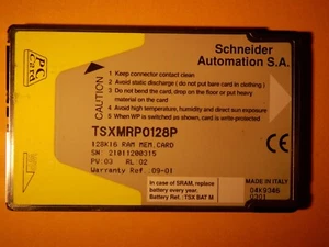 SCHNEIDER AUTOMATION MODICON PREMIUM TSXMRP0128P TSX MRP 0128P RAM MEMORY CARD - Picture 1 of 6