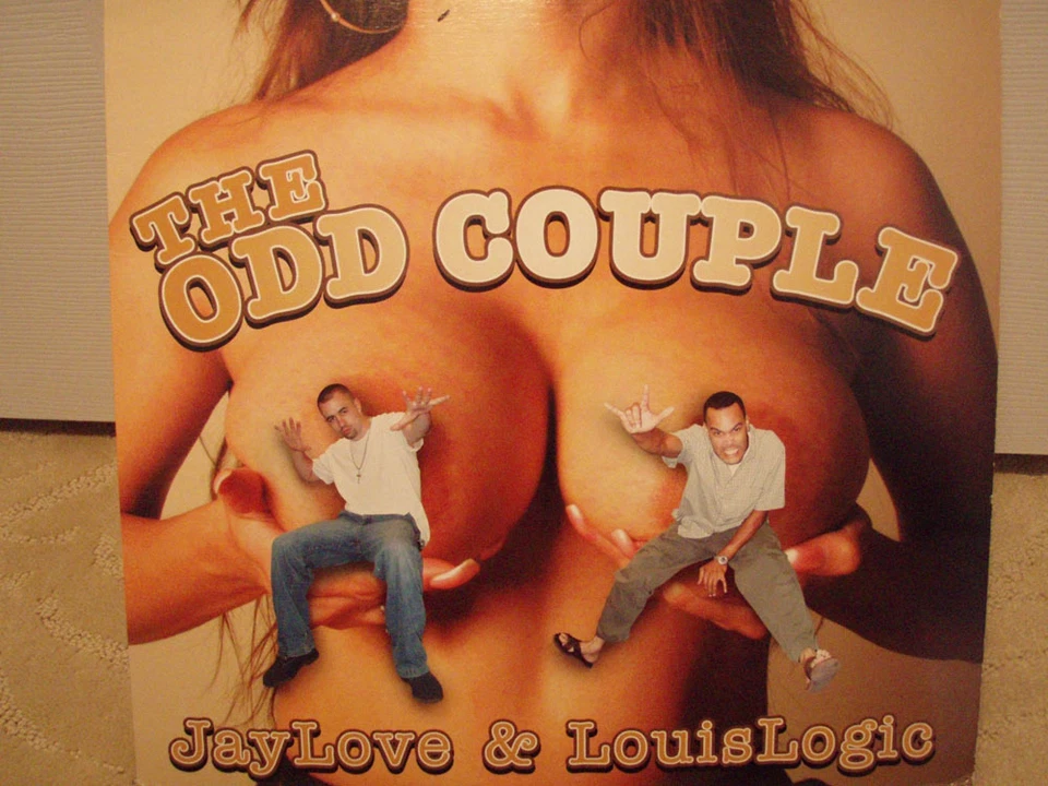 THE ODD COUPLE (LOUIS LOGIC + JAY LOVE) - PIMP SHIT / POR QUE (12")  2002  RARE - Image 1 of 1
