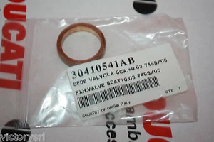 Installed Valves Exhaust +0.03 for Ducati 749 S/05 Code 30410541ab - Picture 1 of 1