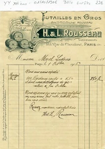 Paris XIII ème 185 Rue du Chevaleret - Belle Entête d'une Tonnellerie 01/10/1906 - Picture 1 of 1
