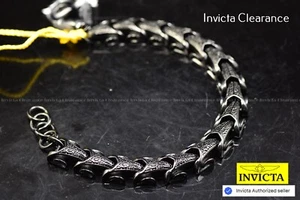 Invicta Men's Elements Black Stainless Steel 233mm Bracelet 39628 - Picture 1 of 11