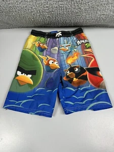 Angry Birds Space Boy’s Swim Trunks Lined Size 5 Board Shorts Beachwear - Picture 1 of 10