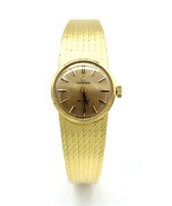 omega uhren damen 750 gold