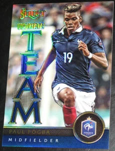 2015-16 Panini Select Ultimate Team Paul Pogba BLUE # 121/299 Prizm 2016 - Picture 1 of 2