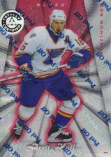 1997-98 Pinnacle Totally Certified Platinum Red #70 Brett Hull 4026/6199 Blues