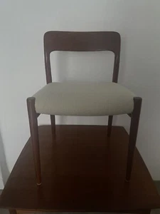 2 Dänische Mid Century Design Stühle Teak Niels O. Møller Modell 75 J.L. Moller - Bild 1 von 15