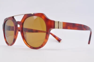 Óculos de sol Dolce & Gabbana DG4313 314453 Havana escuro/âmbar, tamanho 50-22-140 - Imagem 1 de 4