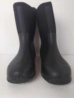 HISEA Waterproof Neoprene Rubber Muck Mud Hunting Rain Gardening KIDS Boot 7 - Image 1 of 4