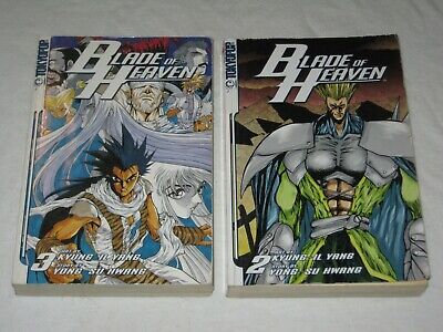 Blade Of Heaven - Volumes 2 & 3 - Tokyopop - Manga - Comic Books - VGC • 29.95$