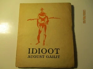 1924 ESTONIA AVANT GARDE BY ADO VABBE , RARE book IDIOOT , GAILIT ,0 - Picture 1 of 4