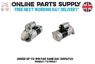 Starter Motor For Mitsubishi L200 / Triton 2.5 Diesel 2005 to 2015 2.2kW - Image 1 of 4
