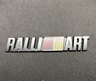 RALLIART Mitsubishi Evo Lancer X Colt Odznaka Boczny tylny emblemat Naklejka Czarna