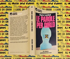 Book Libro LE PAROLE PER DIRLO marie cardinal 1987 TASCABILI BOMPIANI 233 (B81) - Picture 1 of 1