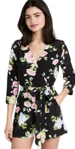 ANTHROPOLOGIE $238 Yumi Kim Liz Floral Belted Romper in State of Grace Size XXS - Picture 1 of 6