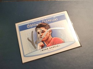 Ryan Garcia Autographed CARD!