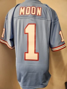 Mitchell & Ness NFL 1993 Houston Oilers Warren Moon TC Legacy Jersey - Picture 1 of 3