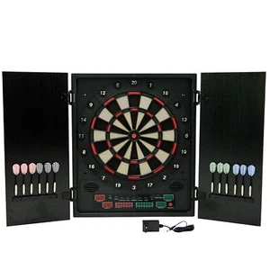 Best Sporting Dartscheibe elektronisch Glasgow I Dartboard Kabinett mit LED - Bild 1 von 7
