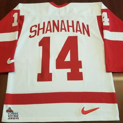 Brendan Shanahan Vintage Detroit Red Wings Nike Jersey Cover