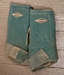 Horse Sport Medicine Boots Hunter Green Used Large - Picture 1 of 1