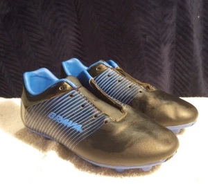 Brava Soccer Cleats Youth 3D Black And Blue YFWBVSC2035 Shoes Football - Picture 1 of 9