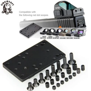 Universal Rotpunktvisier Tactical Mount Montageplattform für Glock Plate Base - Bild 1 von 9