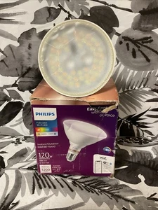 ๐ป Philips Smart Wi-Fi LED Floodlight Light Bulb Dimmable PAR38 120W ๐ AS SHOWN - Picture 1 of 3