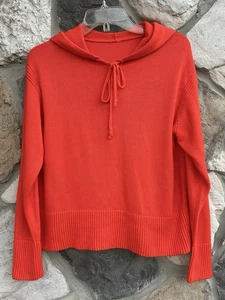 Lululemon Double Knit Sweater Hoodie Size XS/S Orange Fall Athleisure Activewear - Picture 1 of 6