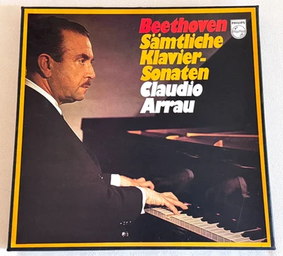 BEETHOVEN Piano Sonatas CLAUDIO ARRAU ED1 PHILIPS HOLLAND 13LP Box NM MINT - Image 1 of 4