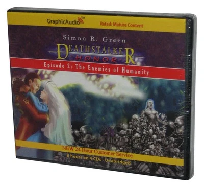 Deathstalker Honor #2 Enemies Of Humanity Livre Audio CD Coffret - Photo 1/3