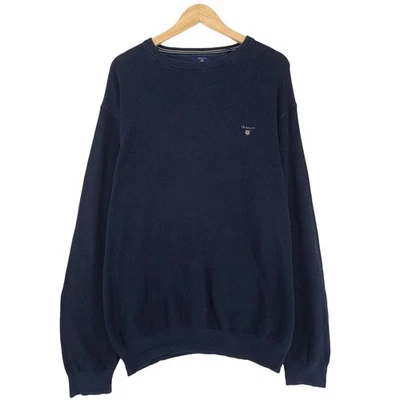 GANT Sweat À Capuche Pour Hommes Bleu En Coton Taille 2XL - Photo 1/4