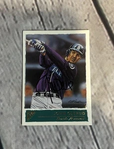 2001 Topps Gallery John Olerud Seattle Mariners #74 signierte Autogrammkarte - Bild 1 von 1