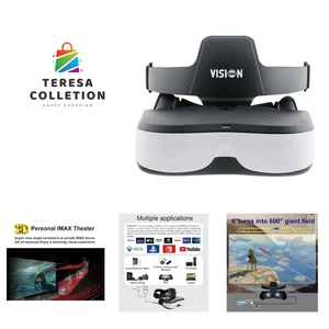 3D Video Display Glasses,HDMI Input,Personal Movies Cinema, Video Goggles, He... - Picture 1 of 10