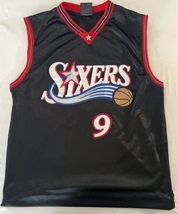 André Iguodala Autografiado Firmado Negro Sixers Jereey Talla Grande Cosido SIN CERTIFICADO DE AUTENTICIDAD - Imagen 1 de 10