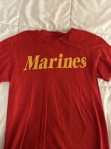 USMC Red training shirt - Picture 1 of 1