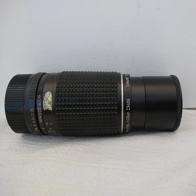 Vintage SMC Pentax-M 80-200mm f/4.5 Zoom telephoto lens with Pentax K mount - Image 1 of 4