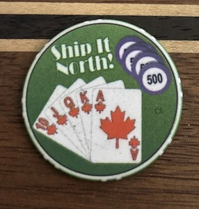 CASINÒ PERSONALE NCV CC&GTCC casinò gioco poker chip (TOM MUNRO) - Foto 1 di 2