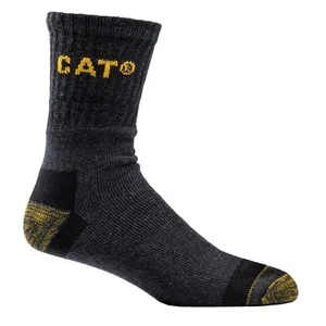 Caterpillar Premium Work Sock 3 Pair Pack Charcoal , - Picture 1 of 1