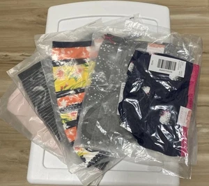 NWT Cacique Cotton Hipster 14/16 XL Plus Size Panties Stripe Floral Pink Stars - Picture 1 of 14