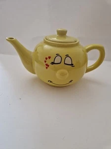 Funny Face Yellow Collectable/Novelty/Prop/Display Teapot - Picture 1 of 5