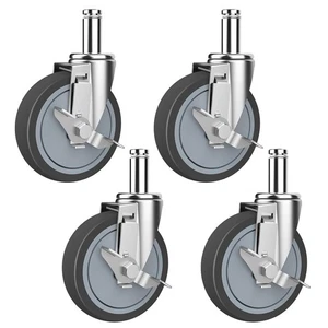 4 Zoll Rolle für Metro Draht Regale, Schwerlast Set 4,864" x 2-3/16 - Bild 1 von 8