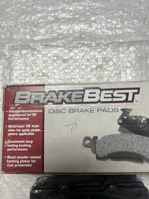 2008-2019 Toyota Tundra/SEQUOIA BrakeBest Organic Front Brake Pads - D1303 NEW - Image 1 of 4