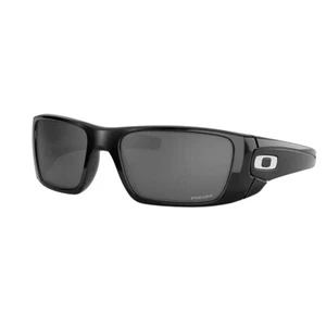 Gafas de sol rectangulares para hombre Oakley en marco negro con lente espejada negra OO9096-J5 - Imagen 1 de 5