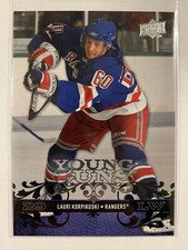 2008-09 Upper Deck Young Guns Rookie #230 Lauri Korpikoski YG RC New York Ranger