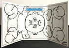 Garbage Pail enfants croquis art autographe triptyque 1/1 carte Jeff Cox JC 2023 Mayhem
