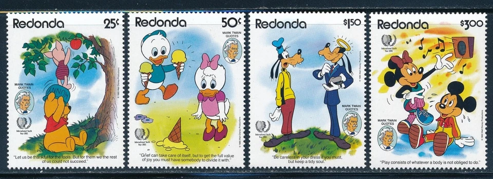 Redonda - MNH Stamps Disney Winnie the Pooh (1985) - Image 1 of 1