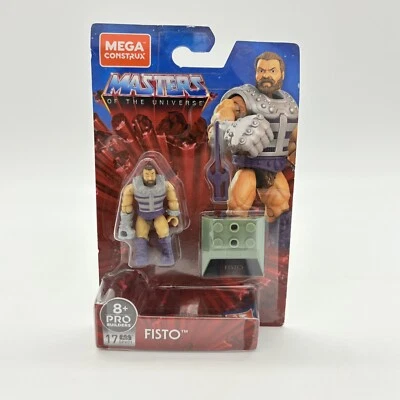 Mega Construx Masters Of The Universe Fisto MOTU Miniature Action Figure NEW - Image 1 of 4