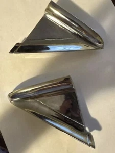 Vintage 1956 Mercury Window Finishing TrimLeft And Right Rechromed - Picture 1 of 12