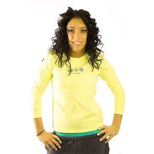 Life is Good Yellow 3 Daisies Flowers Long Sleeve T-Shirt Sugar Tee Cute Top NWT - Foto 1 di 2