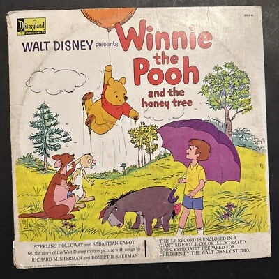 Winnie The Pooh and The Honey Tree-1965-LP Record 3928 - Imagem 1 de 4